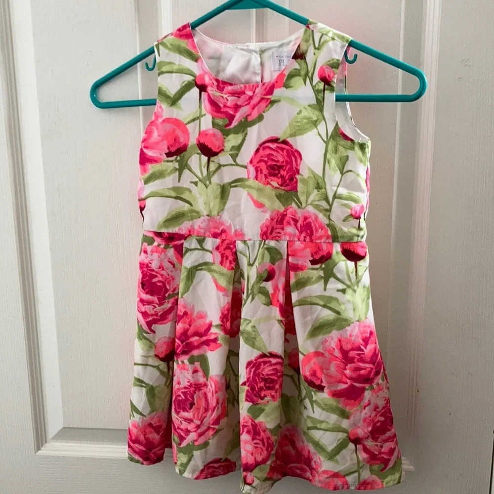 FINAL MARKDOWN The children’s place floral print dress 4t.